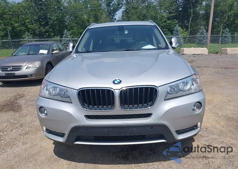 2013 BMW X3 xDrive28I from USA, damaged, VIN 5UXWX9C56D0A11724